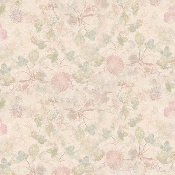 Tan Floral Tapestry Paper - Hot Off the Press image 0