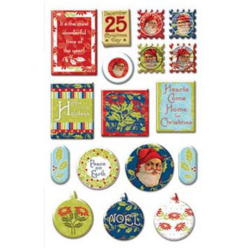 Christmas Day Epoxy Stickers By Creative Imaginations image 0