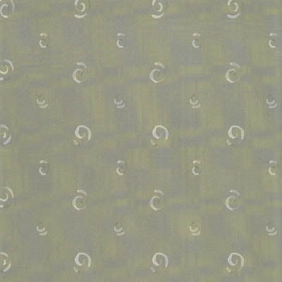 Green Painted Swirles image 0
