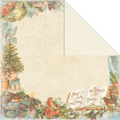Merry & Bright Double-Sided Christmas Paper - Creative Imaginations image 0