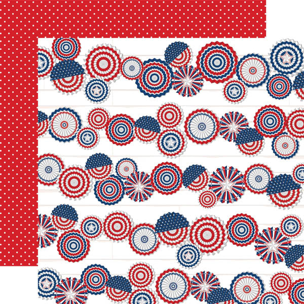 Fanfare Paper/God Bless America - Carta Bella image 0
