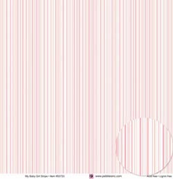 My Baby Girl Stripe Paper - Pebbles Inc. image 0