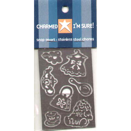 Charmed I'm Sure Girl Charms - Scrap-Ease image 0