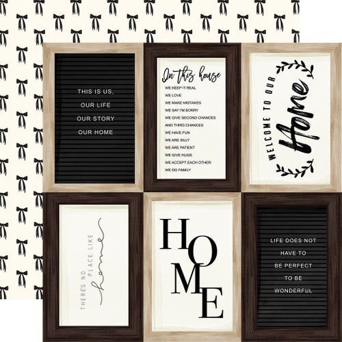 Home Again: 4x6 Journaling Cards Paper - Carta Bella