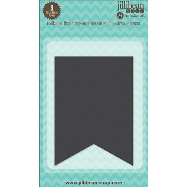 Stampable Chalkboard Flags - Jillibean Soup image 0