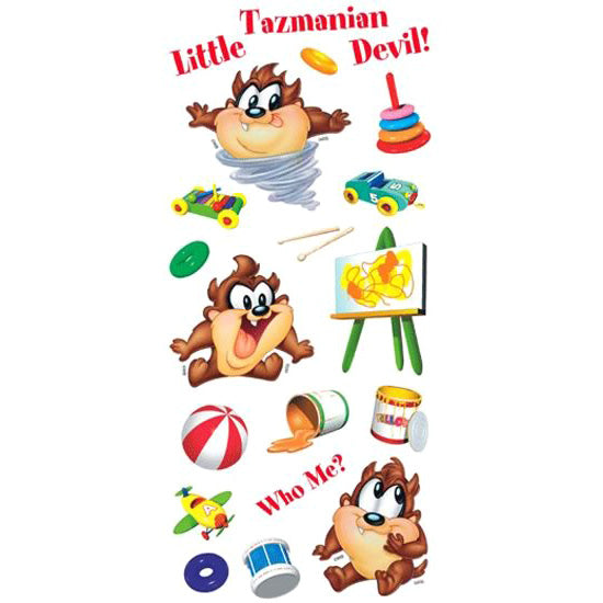 Taz Looney Tunes Sticker, SandyLion image 0