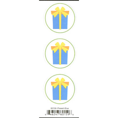 Duplicates Presents Blue Sticker - Pebbles Inc. image 0