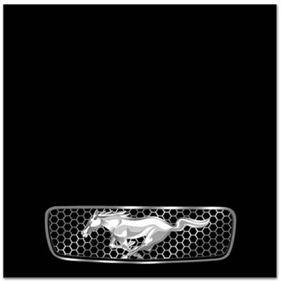 Mustang Logo Paper with Foil Accents - Creative Imaginaions image 0