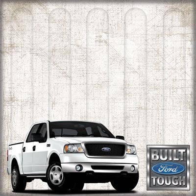 Built Tough Ford Foil Paper - Creative Imaginations image 0
