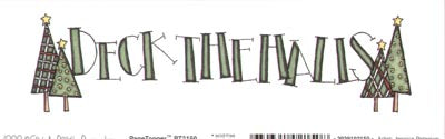 Deck the Halls Topper / Cock A Doodle image 0