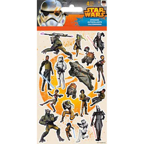 Star Wars Rebels Stickers (4 sheets), Sandylion image 0