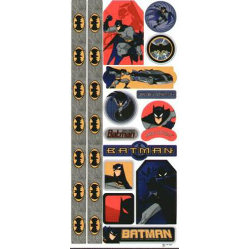 Batman Border Sticker Sheet / Sandy Lion image 0