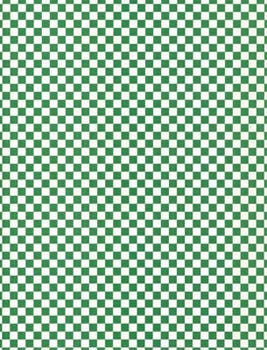 8 1/2 x 11 Med Green Checks Paper image 0