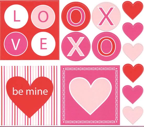 Love Cardstock Stickers - Pebbles Inc. image 0
