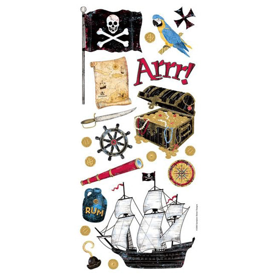Pirates Icons Sticker, SandyLion image 0