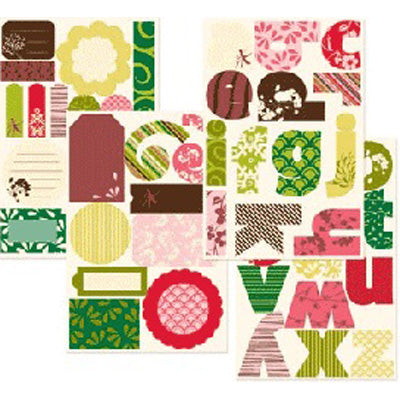 Zen Garden Self-Adhesive Chipboard - G.C.D. Studios image 0