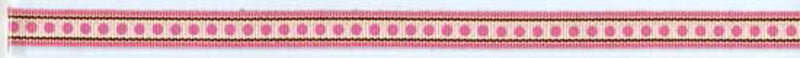 Girly Dots & Stripe Twill Ribbon - Carolees Creation image 0