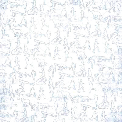 Runners 12 X 12 Paper - Carolees Creation image 0