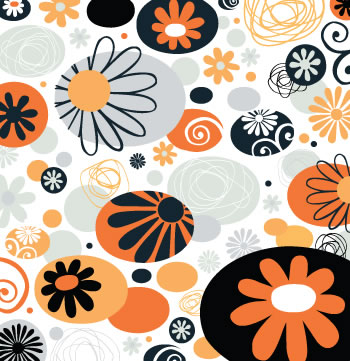 Out of This World Paper/Tangerine Twist, SandyLion image 0