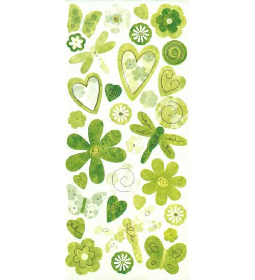 Green Print Sticker, SandyLion image 0