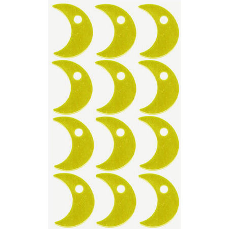 Bright Gold Moons Metal Eyelets - Carolees Creation image 0