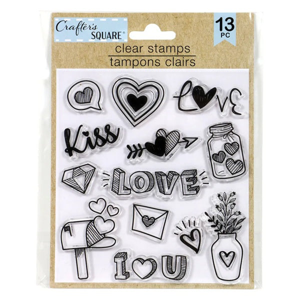 Love Clear Stamps - Crafter's Square image 0