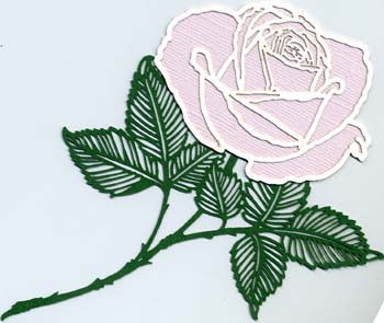 White Rose (Layered) By Ellen Road image 0