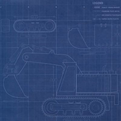 Tonka Blueprint Paper, SandyLion image 0