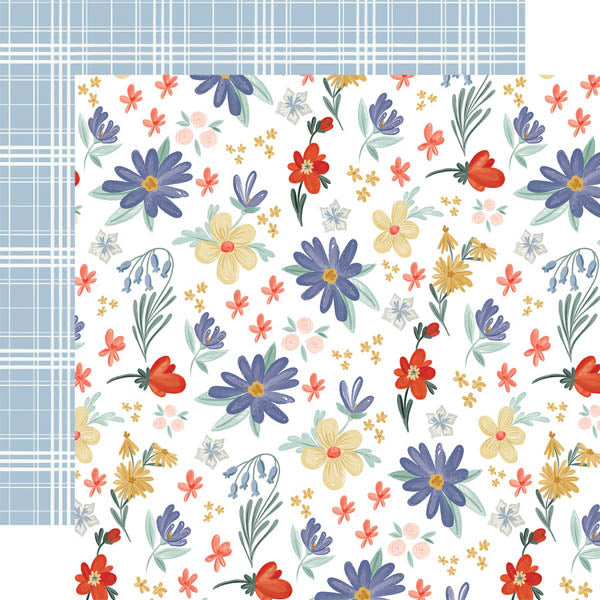 Blessed Blooms/Farm House Summer Paper - Carta Bella image 0