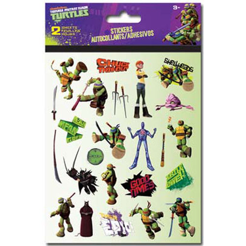 Teenage Mutant Ninja Turtle Foldover Stickers, Sandylion image 0
