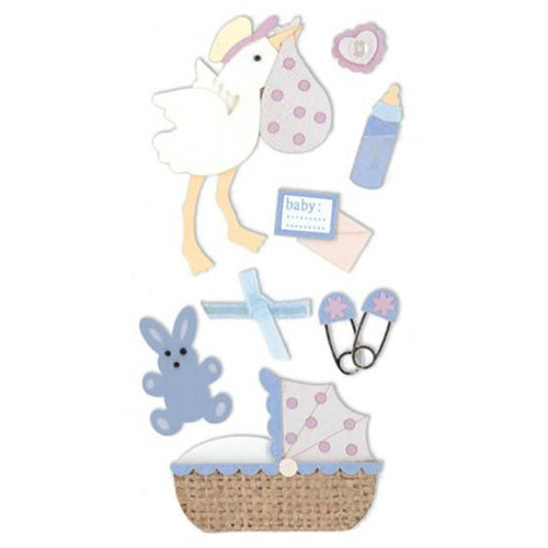 Baby 2 Essentials 3-D Sticker - SandyLion image 0