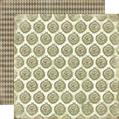 Holiday Wreaths Double-Sided Cardstock Paper/Christmas Day Collection - Carta Bella image 0