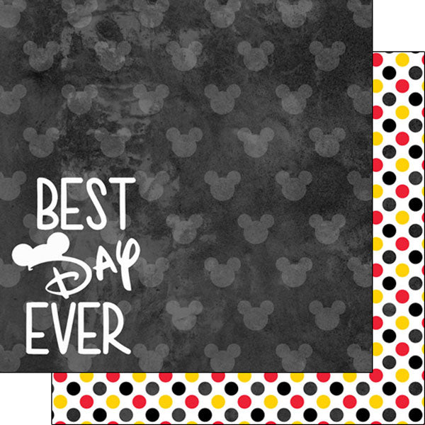 Best Day Ever Paper - Scrapbook Customs image 0