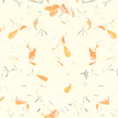 Orange Petals Vellum By World Win image 0