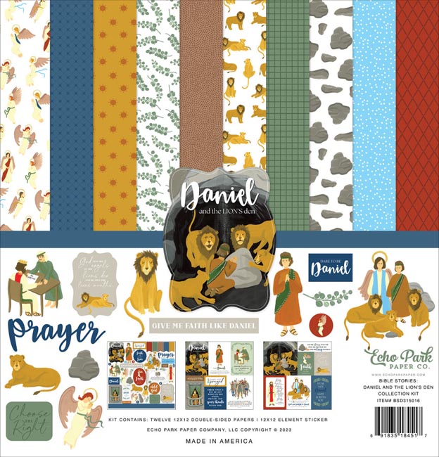 Daniel And The Lion’s Den Collection Kit - Echo Park image 0