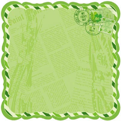Tales of Fortune Double-Sided Glitter Die Cut Paper - Best Creation Inc. image 0