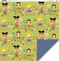 Pretty Little Things/Little Miss Sunshine Double-Sided Paper / My Little Shoebox image 1
