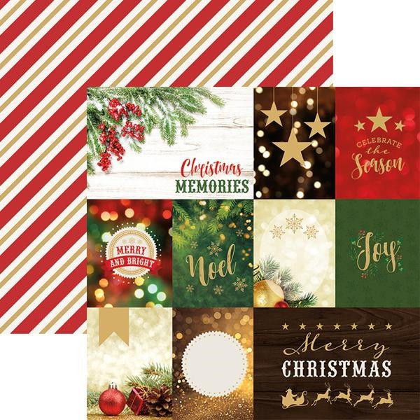 Christmas Joy Tags Embellished Paper - Paper House image 0