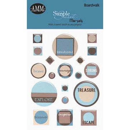Boardwalk Morsels Epoxy Stickers, All My Memories image 0