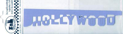 Blue Hollywood Die-Cut by Stamping Station image 0