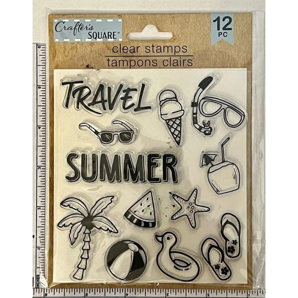Travel Clear Stamps - Crafter's Square image 0