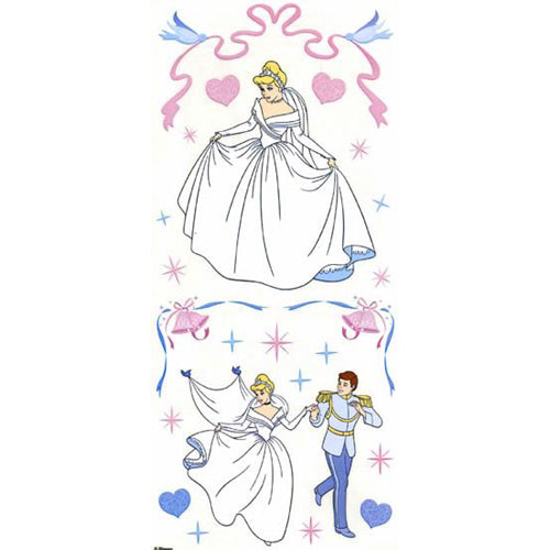 Cinderella and Prince Sticker, SandyLion image 0