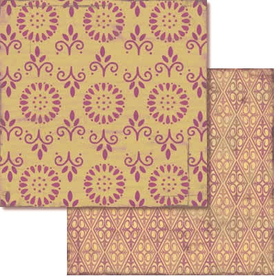 Tapestry Double-Sided Paper - Carolees Creation image 0