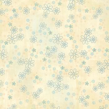 Kelly Panacci Miniature Daisies Vanilla Paper - Sandylion image 0