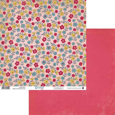 Bookshelf Double-Sided Paper - Fancy Pants image 0