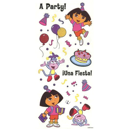 Dora Party Sticker, SandyLion image 0