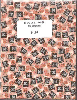 Halloweeen/Fall 8 1/2x11 Grab Bag - 15 Sheets image 0