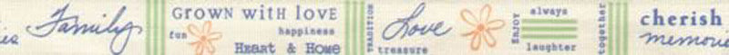 Family Words Twill Ribbon - Carolees Creation image 0