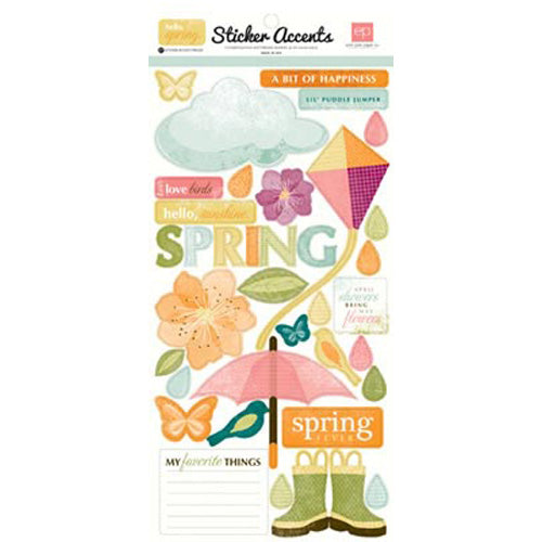 Hello Spring Sticker Accents - Echo Park image 0