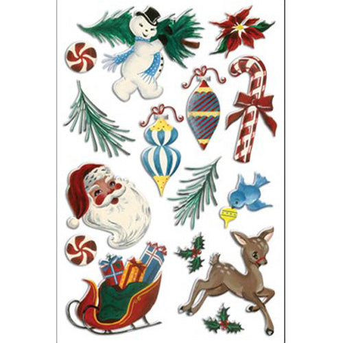 Tinsel Town Epoxy Stickers By Creative Imaginations image 0